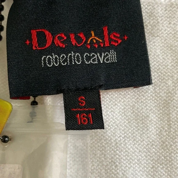 NWT Roberto Cavalli Black and Red Label Sweater Vest - Picture 2 of 10